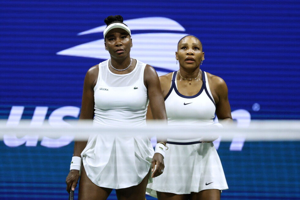 Venus and Serena Williams put on a show in thrilling US Open return, in photos