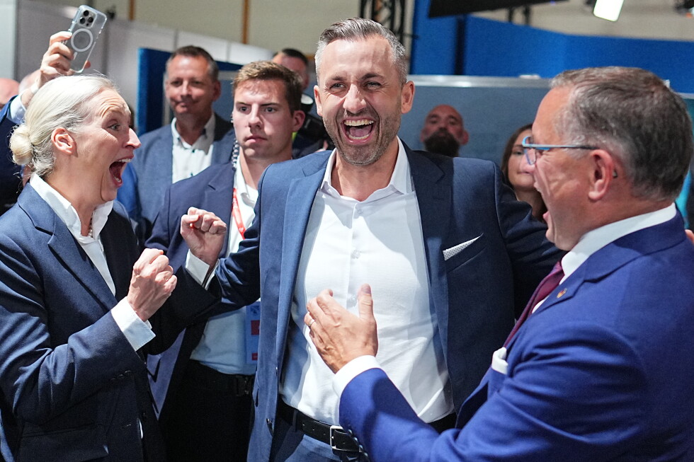 German far-right party wins state election but uncertain of governing