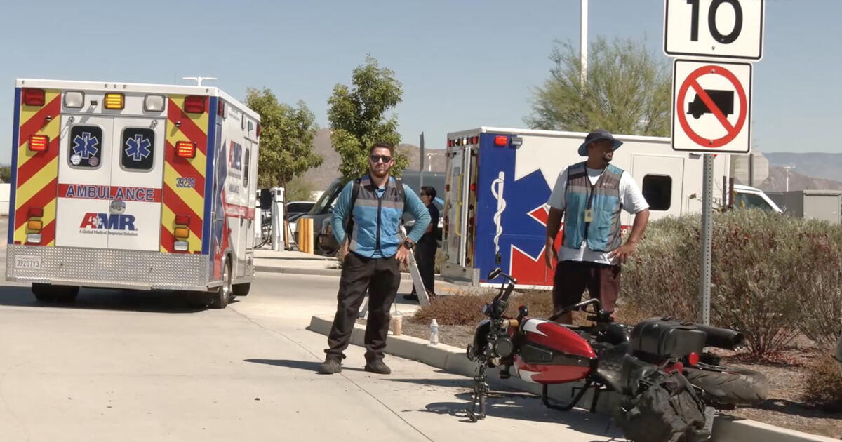 Motorcyclist drives into Amazon protesters near Riverside warehouse, officials say