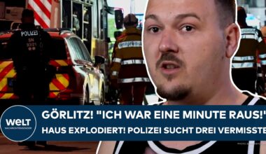 GÖRLITZ: "Ich war eine Minute raus!" Haus explodiert! Polizei sucht drei vermisste Menschen!