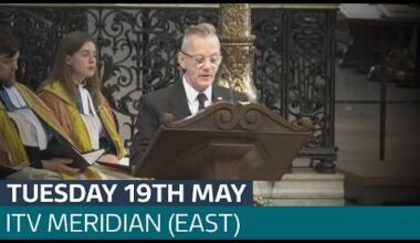 Service of Remembrance to remember victims of the infected blood scandal | ITV News Meridian (East)