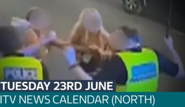 Footage of violent clash between police and teenage girls condemned | ITV News Calendar (North)