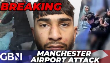 BREAKING: Manchester Airport attacker JAILED after assaulting two female police officers