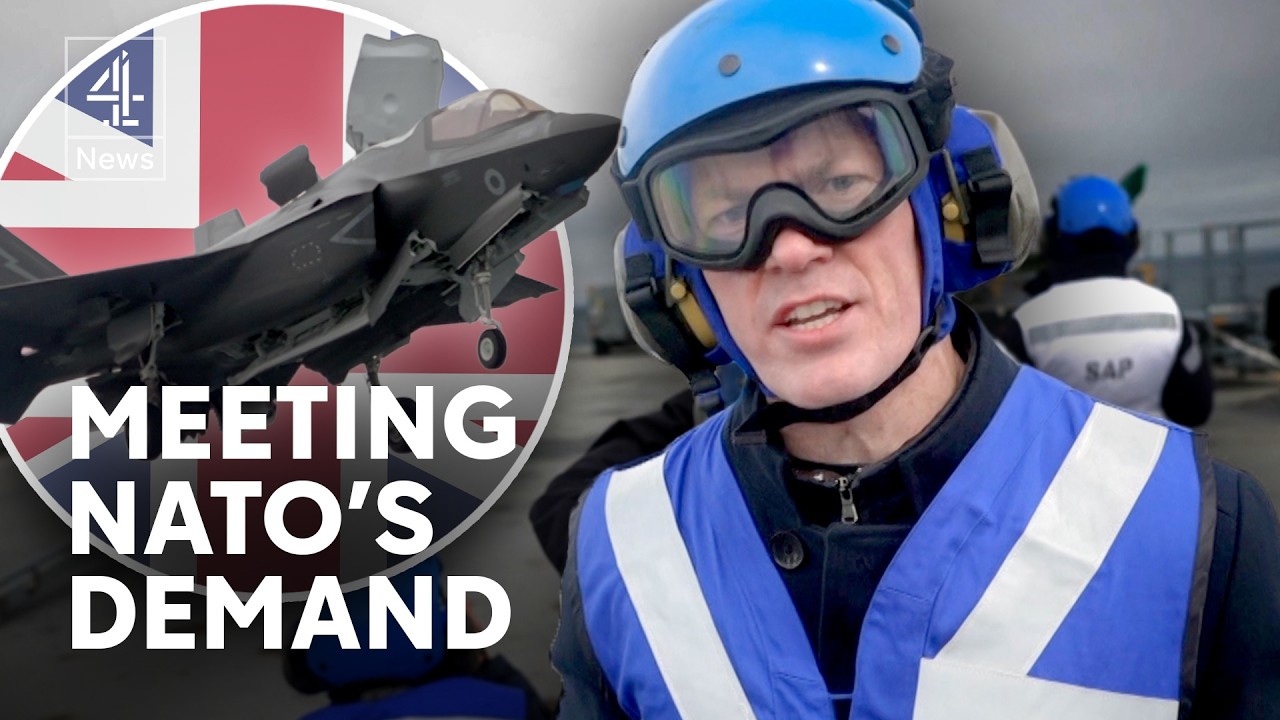 On board an aircraft carrier in Arctic Circle to witness UK defence prep