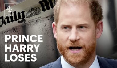 Prince Harry loses landmark case against Daily Mail publisher