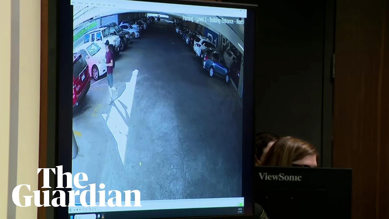 Courtroom video shows Charlie Kirk's alleged shooter climbing on roof and leaving campus