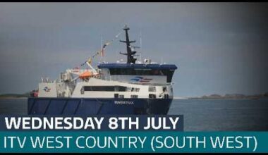 The new freight ship providing a vital link to the Isles of Scilly I ITV West Country (South West)