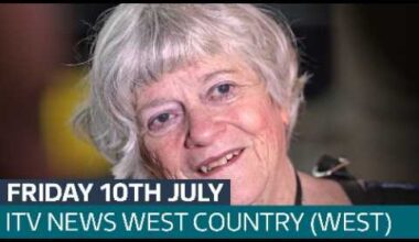 Murder investigation after 'suspicious' death of Ann Widdecombe I ITV News West Country (West)