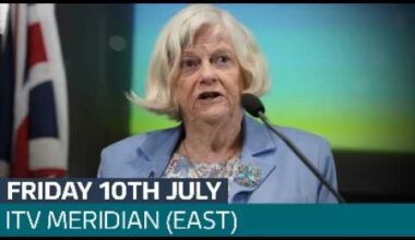 Police launch murder investigation into Ann Widdecombe's death | ITV Meridian (East)