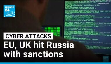EU, UK hit Russia with joint sanctions over cyber attacks • FRANCE 24 English