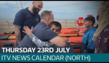 Two cousins thank their rescuers | ITV News Calendar (North)