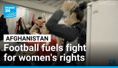 Players use football to champion Afghan women's rights • FRANCE 24 English