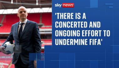 FIFA attacks critics trying to 'undermine' Gianni Infantino
