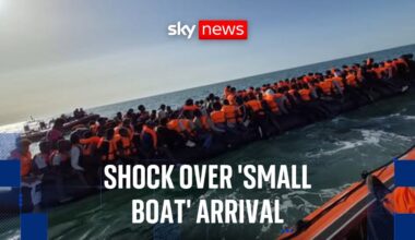 Boat carrying 230 migrants arrives in the UK