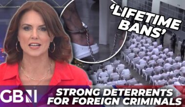‘The UK needs a backbone!’ | Calls for ZERO-TOLERANCE crackdown on foreign criminals