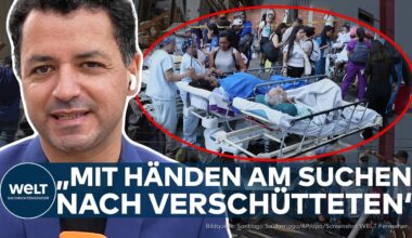 NACH ERDBEBEN: Entscheidende Stunden in Kolumbien! – Retter kämpfen um Menschen unter den Trümmern!