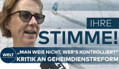 IHRE STIMME: "Man weiß nicht, wer's kontrolliert" – Geheimdienstreform sorgt für Kritik