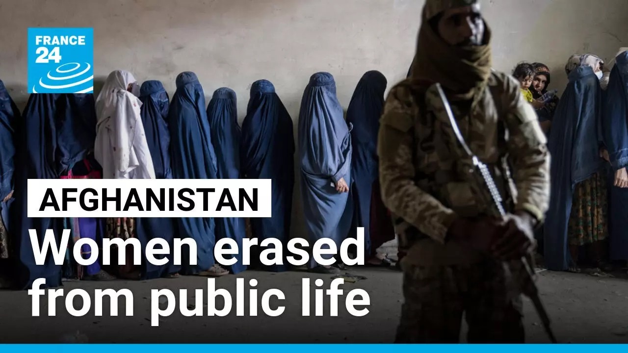 Afghan women are erased from public life • FRANCE 24 English