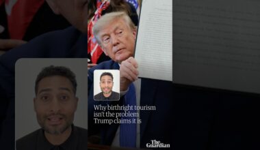 Birthright tourism isn't the problem Trump claims it is