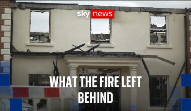 Stourbridge residents return to fire-ravaged homes after properties were destroyed