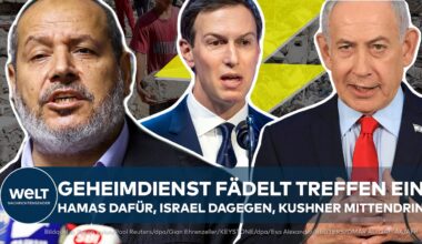 STREIT UM GAZA-PLAN: Trumps Schwiegersohn trifft Hamas – Israel lehnt ab, Hamas bekennt sich dazu!