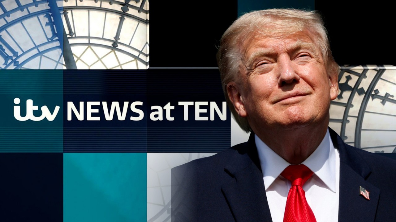 Trump threatens to bomb Middle East ally - ITV News at Ten LIVE