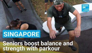 Singapore’s seniors turn to parkour to boost balance and strength • FRANCE 24 English