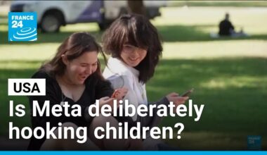Is Meta deliberately making children addicted to its social media platforms? • FRANCE 24 English