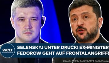 UKRAINE-KRIEG: Machtkampf in Kiew! Selenskyjs Ex-Verteidigungsminister Fedorow fordert Neuwahlen