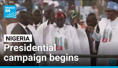 Fractured opposition battles Nigeria's Tinubu as presidential campaign begins • FRANCE 24 English