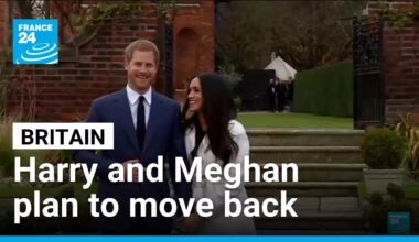 Prince Harry and Meghan to move back to Britain • FRANCE 24 English