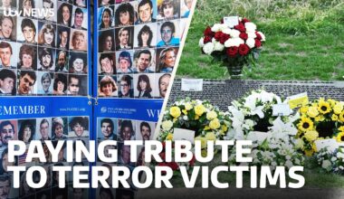 Royals and survivors remember victims of terrorism in first national day - watch live