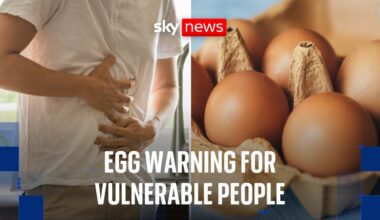 Food Standards Agency issues egg warning after salmonella outbreak