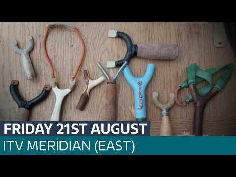 MP calls for catapults to be classed as offensive weapons | ITV Meridian (East)