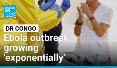 DR Congo receives Ebola vaccines in face of 'exponential' outbreak • FRANCE 24 English