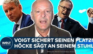 ERFOLG IN ERFURT: Trotz Doktortitel-Affäre – Voigt weiter CDU-Parteichef! Höcke sägt an seinem Stuhl