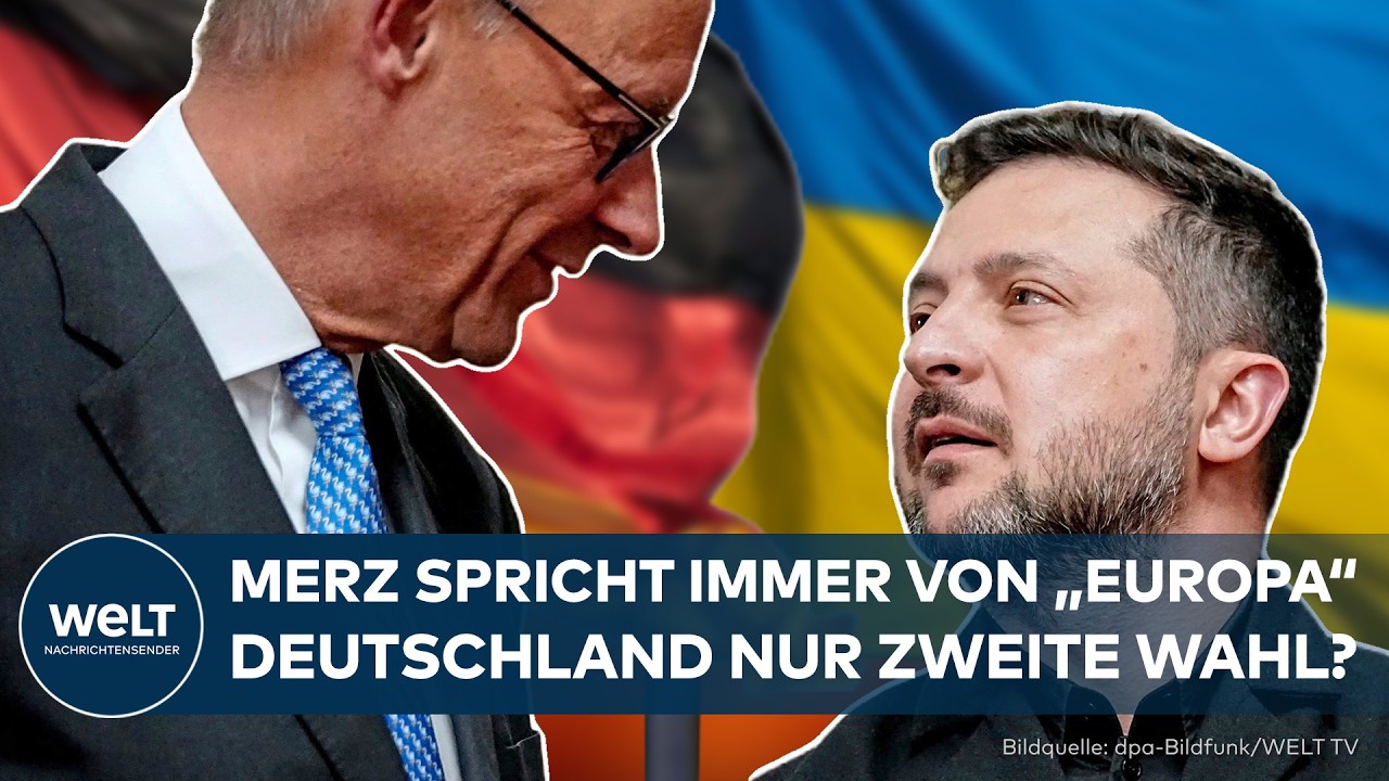 KIEW:  Merz spricht immer von "Europa" – Ist Deutschland nur noch zweite Wahl?