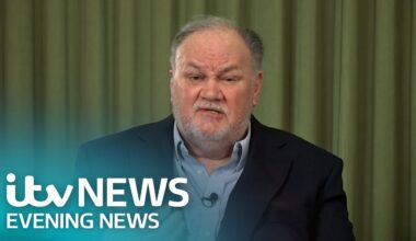 Meghan 'deeply distressed' over allegations about her father– Watch ITV Evening News