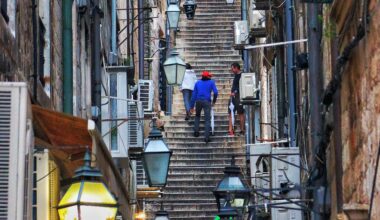 Old town Dubrovnik street [OS][OC][5184x2912]