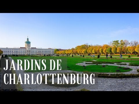 a kind of a small Versailles gardens inside Berlin, this is Charlottenburg Palace gardens