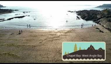 Chapel Bay, West Angle Beach, Pembrokeshire, Wales