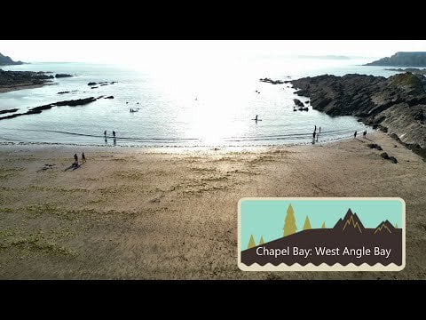 Chapel Bay, West Angle Beach, Pembrokeshire, Wales