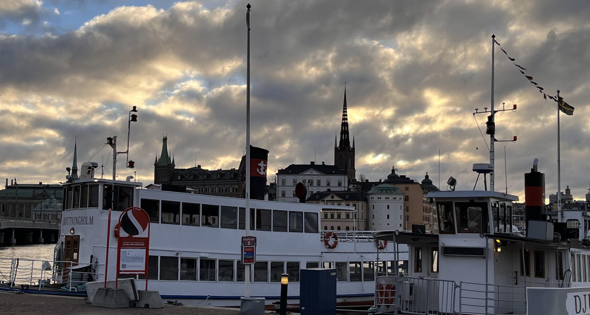 Morning walk in Stockholm