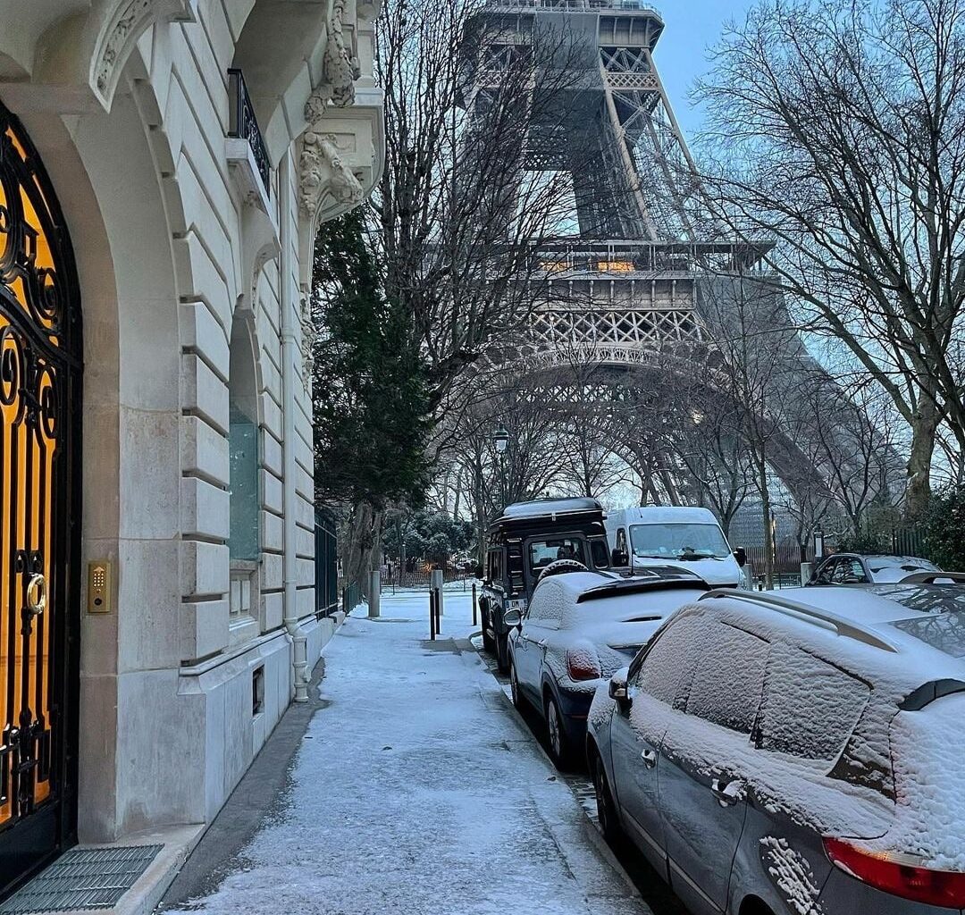 Winter in paris..