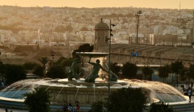 Il-Funtana tat-Tritoni (Tritons’ Fountain). Valletta, Malta [OS][OC][5184x3456]