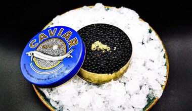 Dessert Caviar en trompe l’œil