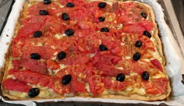 Ma pissaladière classique