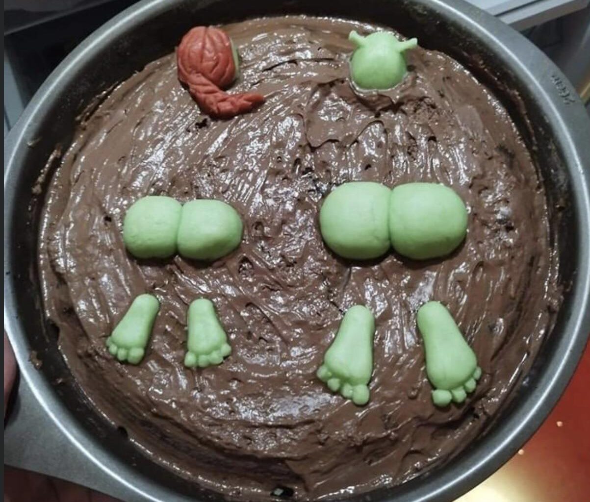 Gâteau Shrek