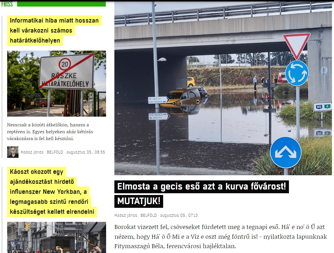 Újságítás level: 9999