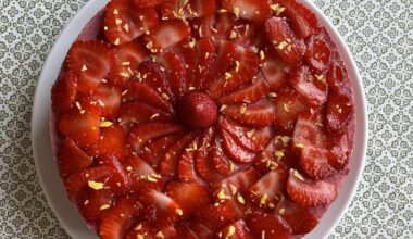 Entremet framboise citron
